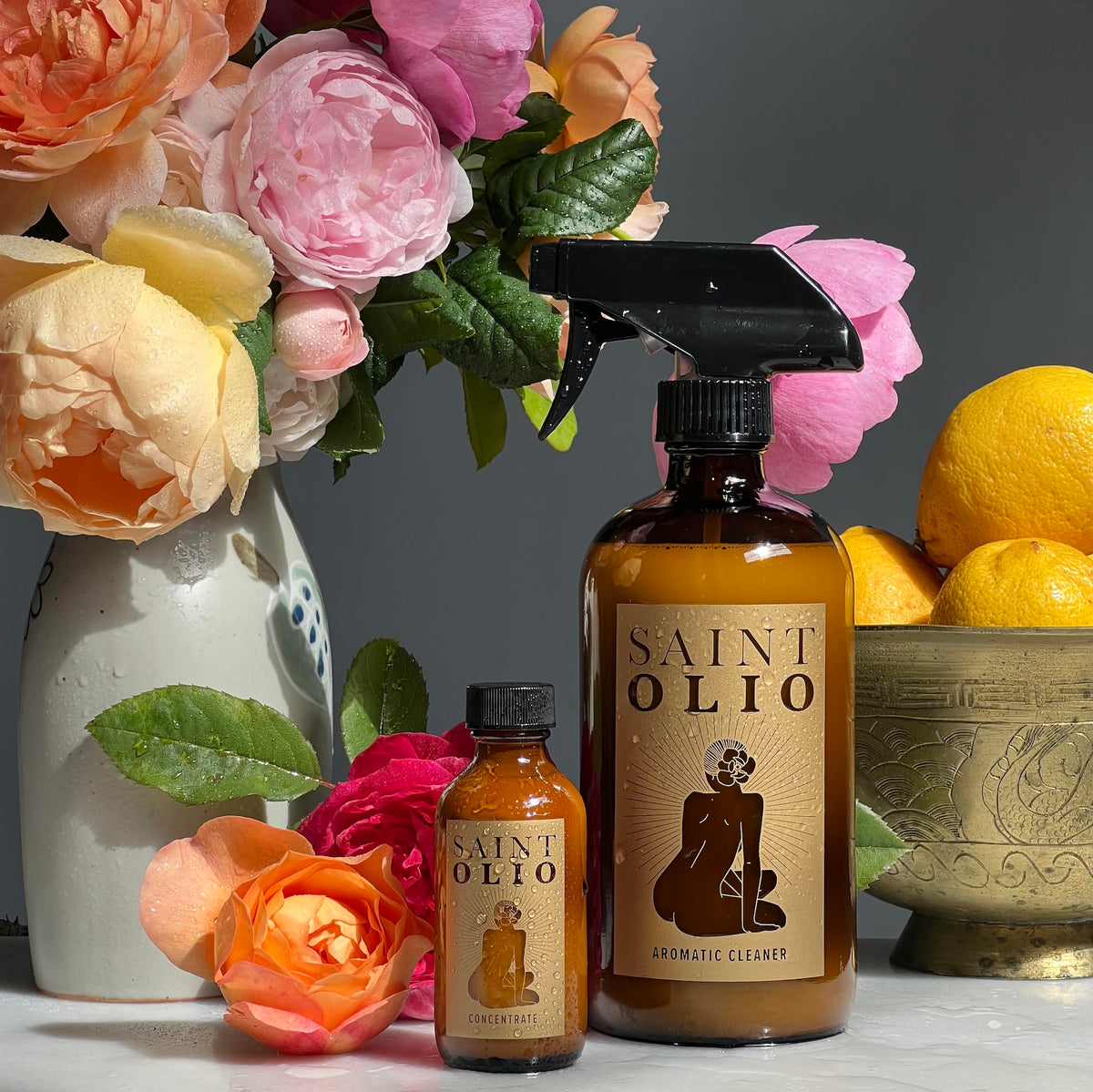 Saint Olio: ALBA, Cleaner + Bottle + Sprayer